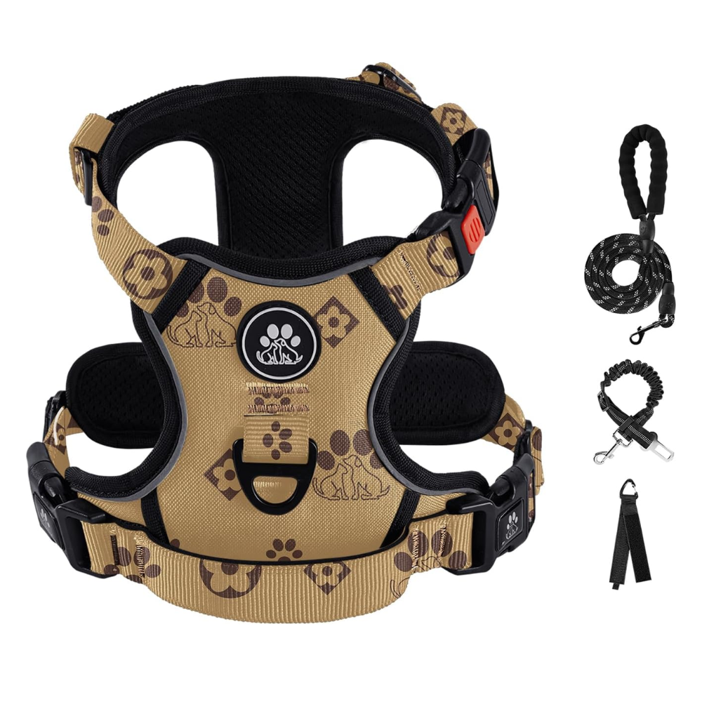 No Pull Dog Harness Set